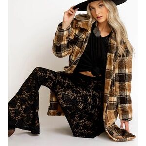 Joyfolie Gertie Plaid coat